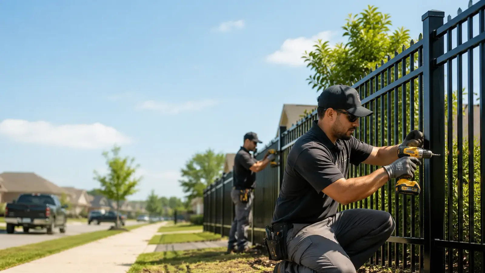 Metal Fence Installation in Independence, OH